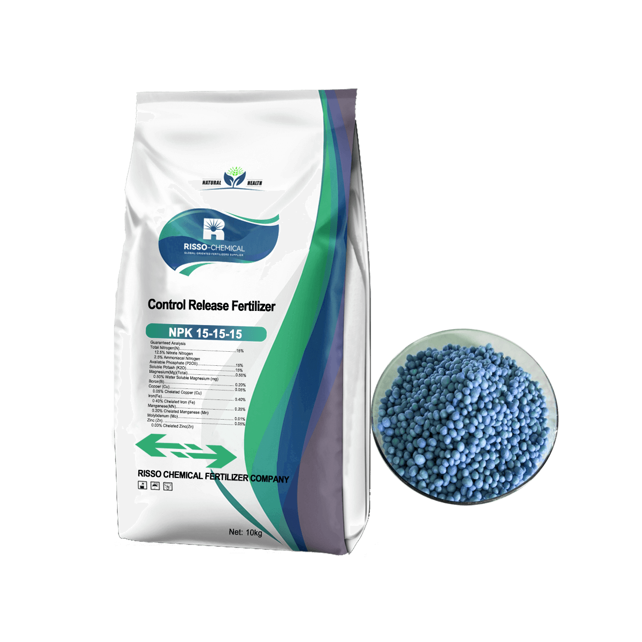 NPK 15-15-15 Control release fertilizer