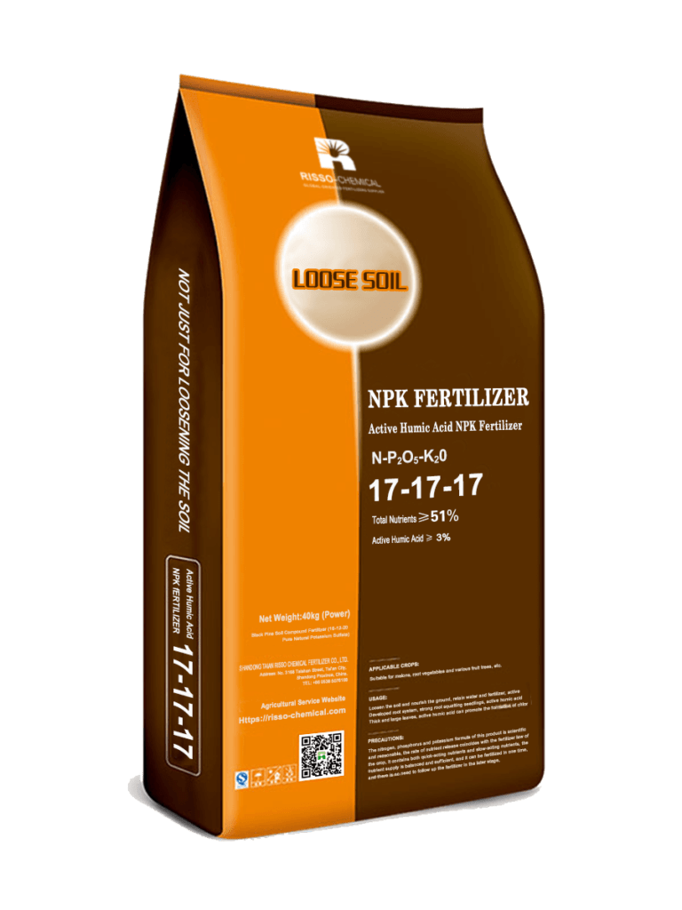 Risso's 17-17-17 Humic acid NPK Fertilizer