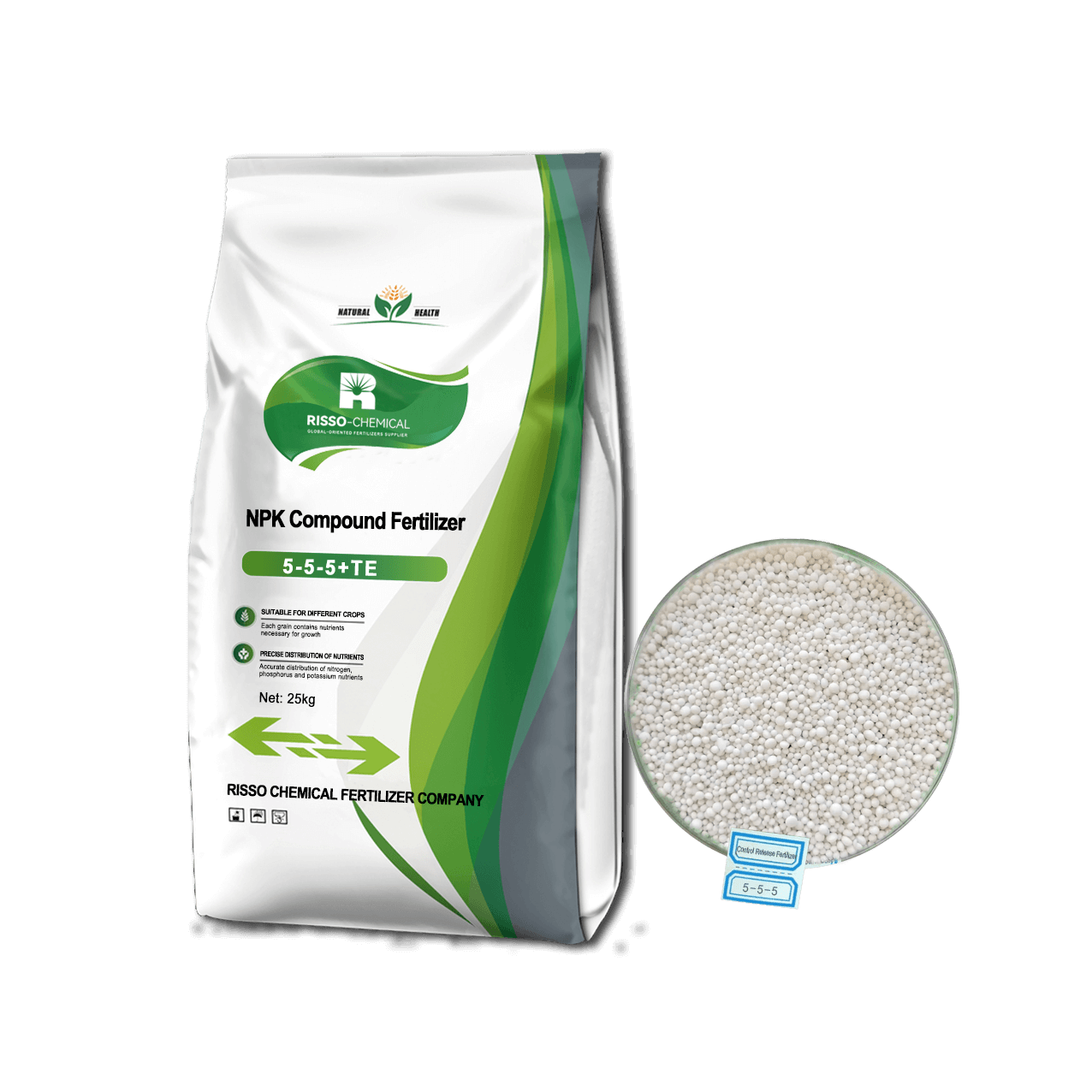 NPK 5-5-5 Control Release Fertilizer