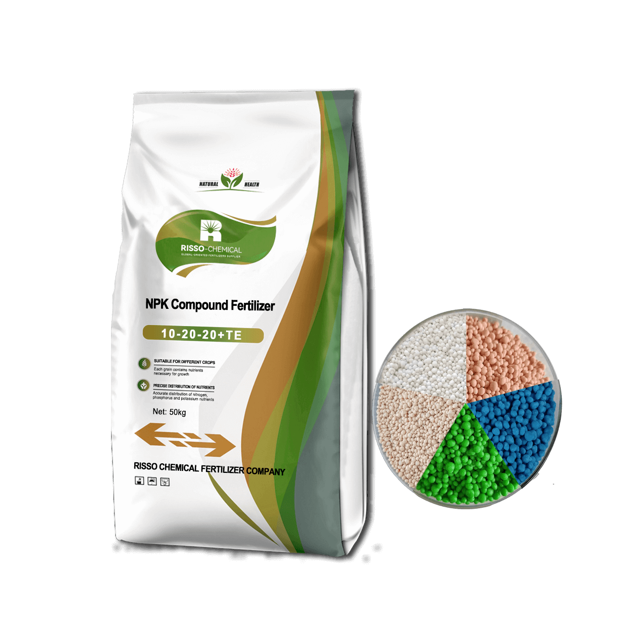 Risso's NPK 10-20-20 fertilizer