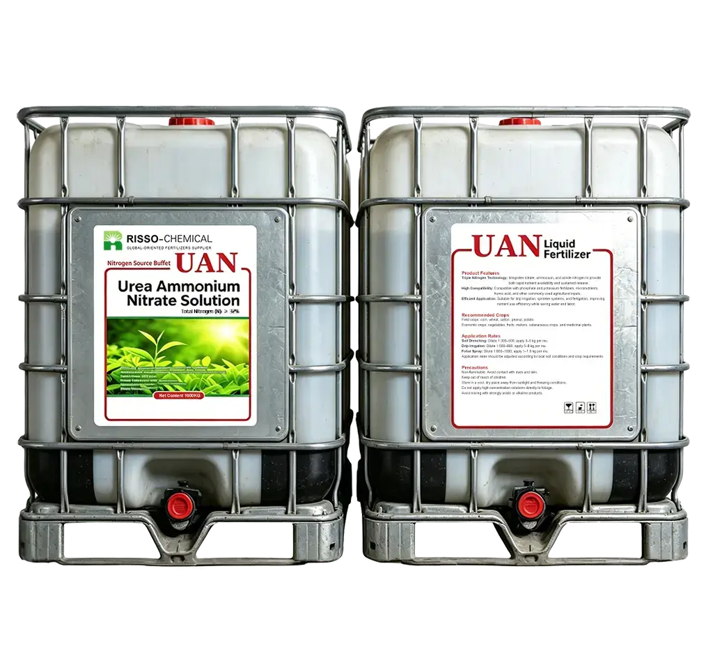 UAN 1000L IBC tanks Packaging