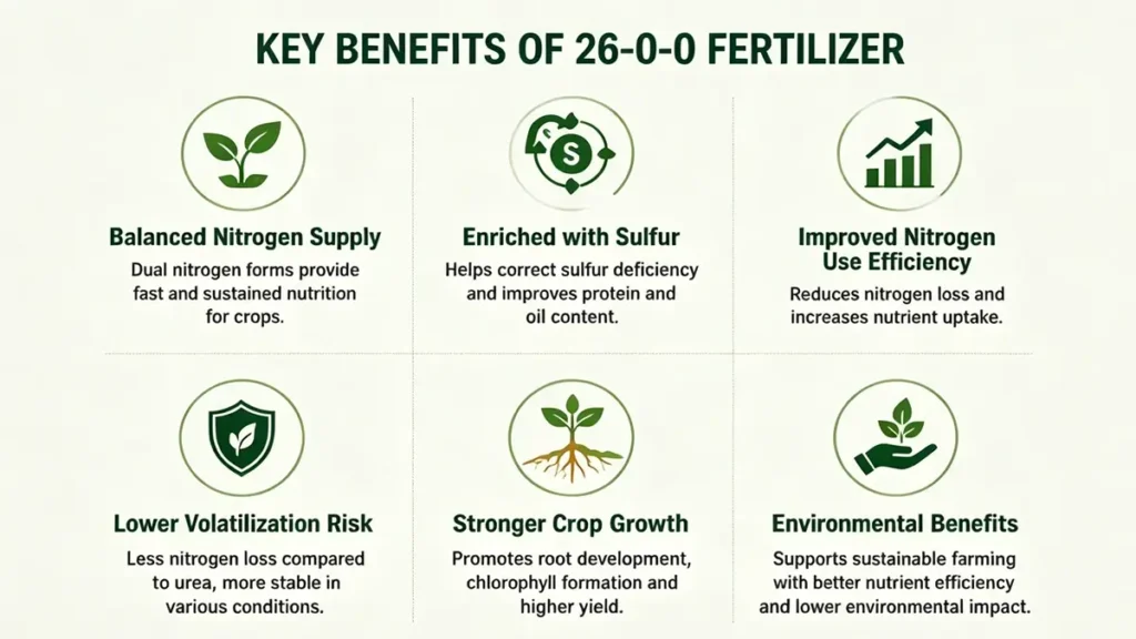 Key Benefits of 26-0-0 Fertilizer