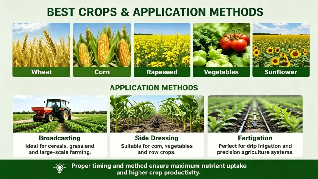 best crops application methods