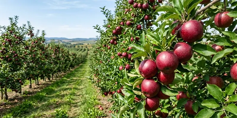 Apple crop