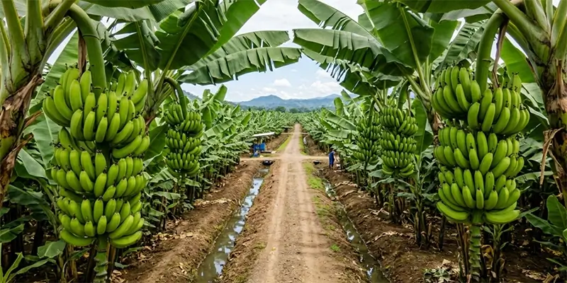 Banana crop