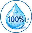 100 Water Solubility icon