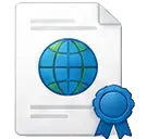 Certificate of Origin (CO) icon