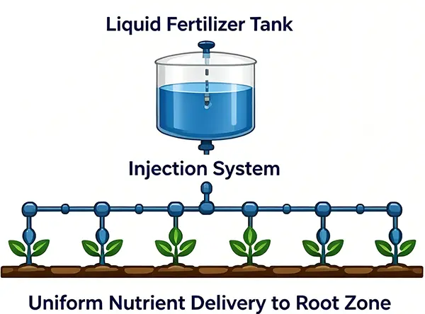 Fertigation Application Injection System