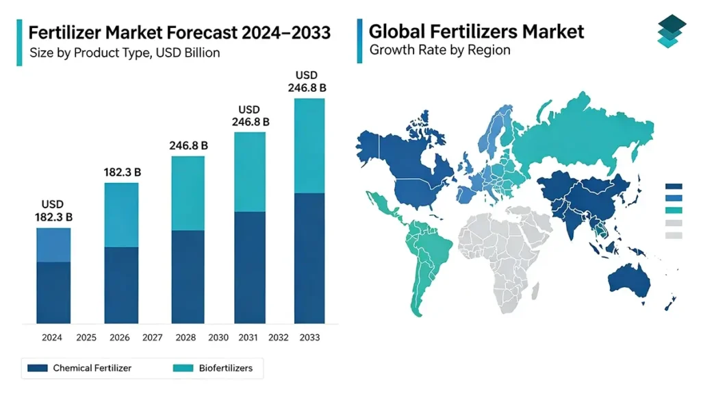 Global Fertilizers Market Size