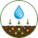 Reduced Nutrient Loss icon