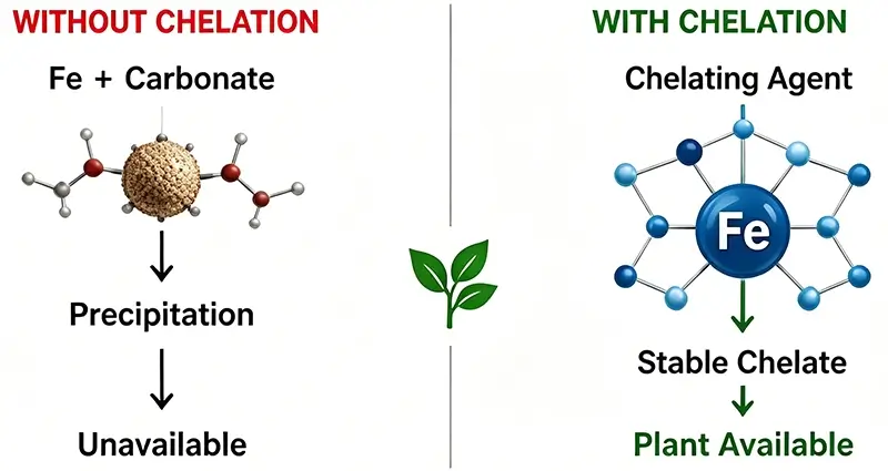 Without Chelation vs With Chelation
