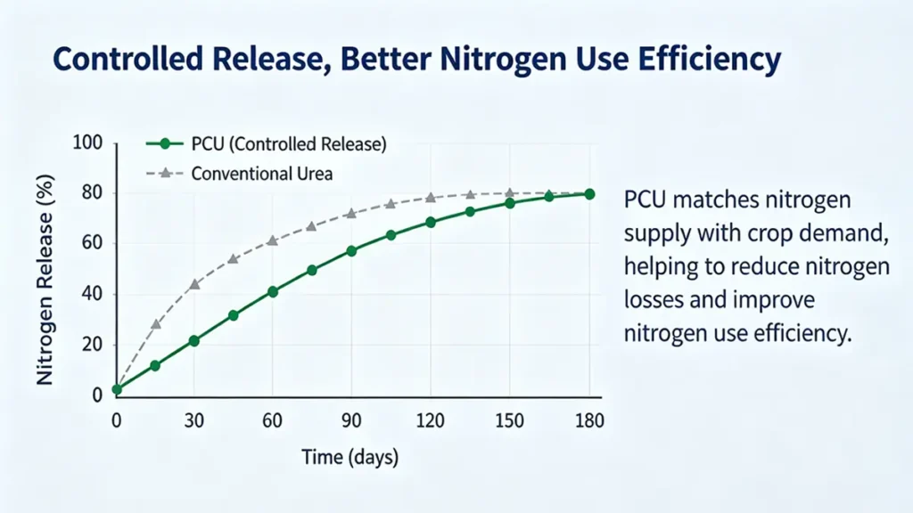 Controlled Release BEtter Nitrogen Use Efficiency